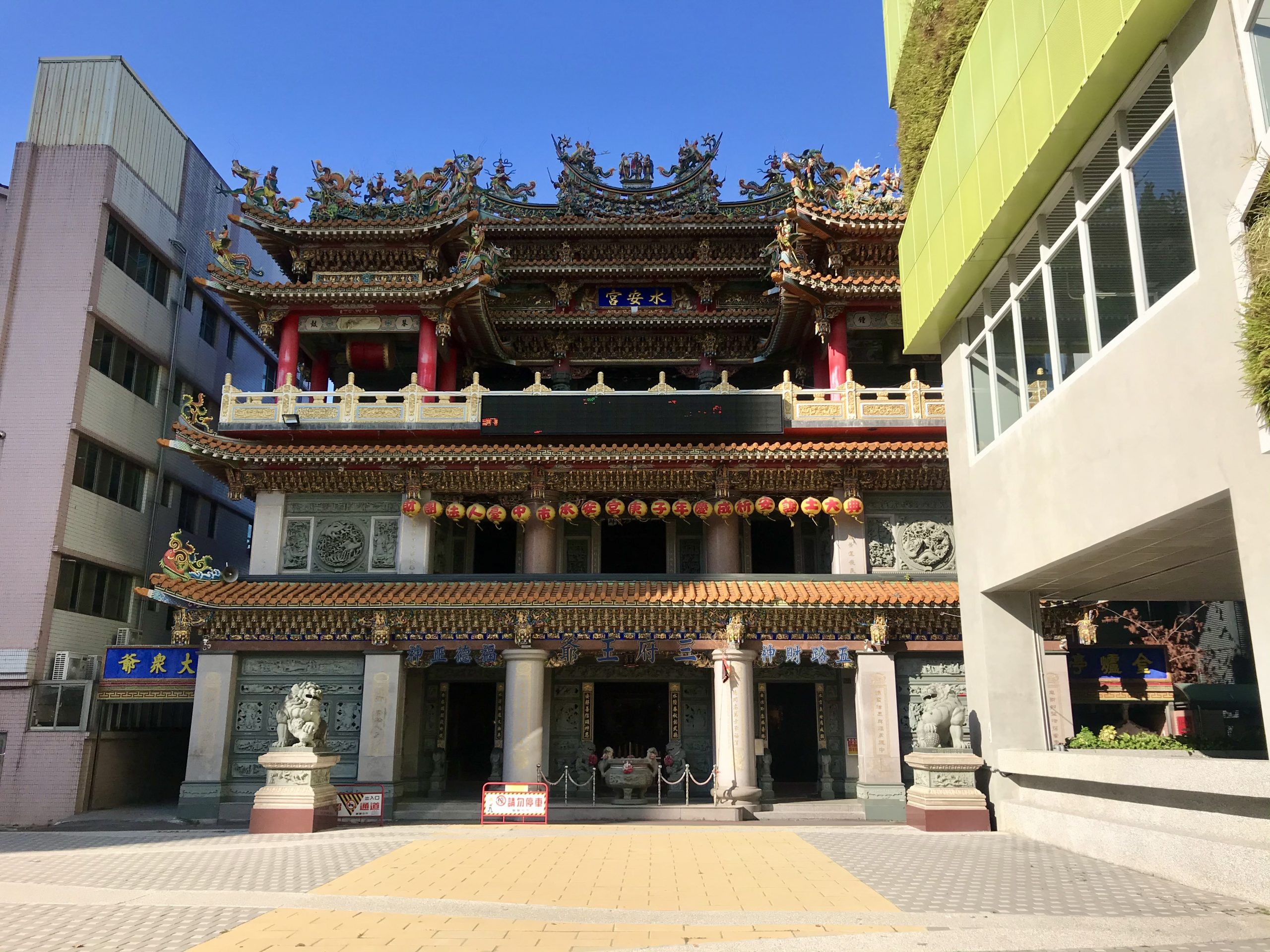 水安宮前廣場。圖/廟方提供