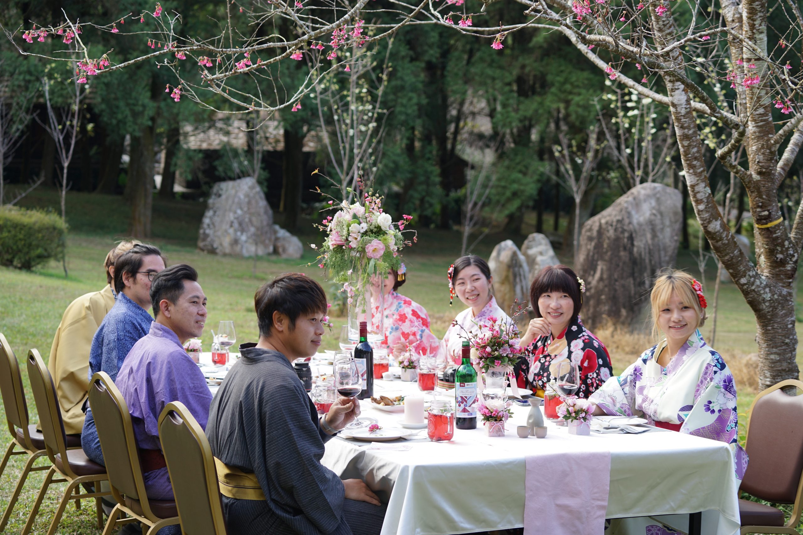 九族櫻花祭限量推出戶外餐桌-櫻花饗艷